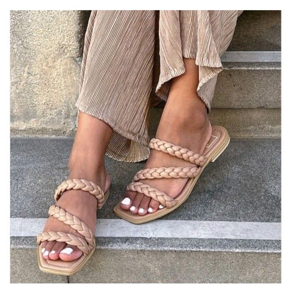 Dolce Vita Iman Sandals Size 7.5 US In Cafe Stella Brown